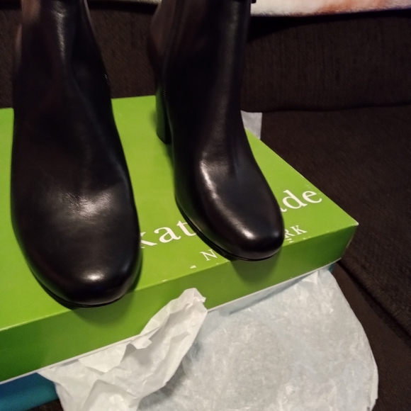 NIB KATE SPADE BOW ANKLE BOOTS SIZE 10 - Picture 4 of 10